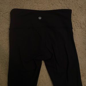 Lululemon Black WunderUnder Leggings